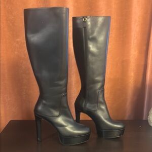 Stuart Weitzman platform boots